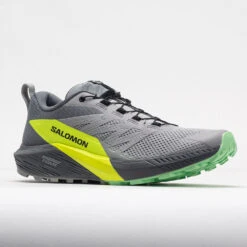 Salomon Sense Ride 5 Men's Alloy/Quiet Shade/Safety Yellow -Sneaker Store 040741 5