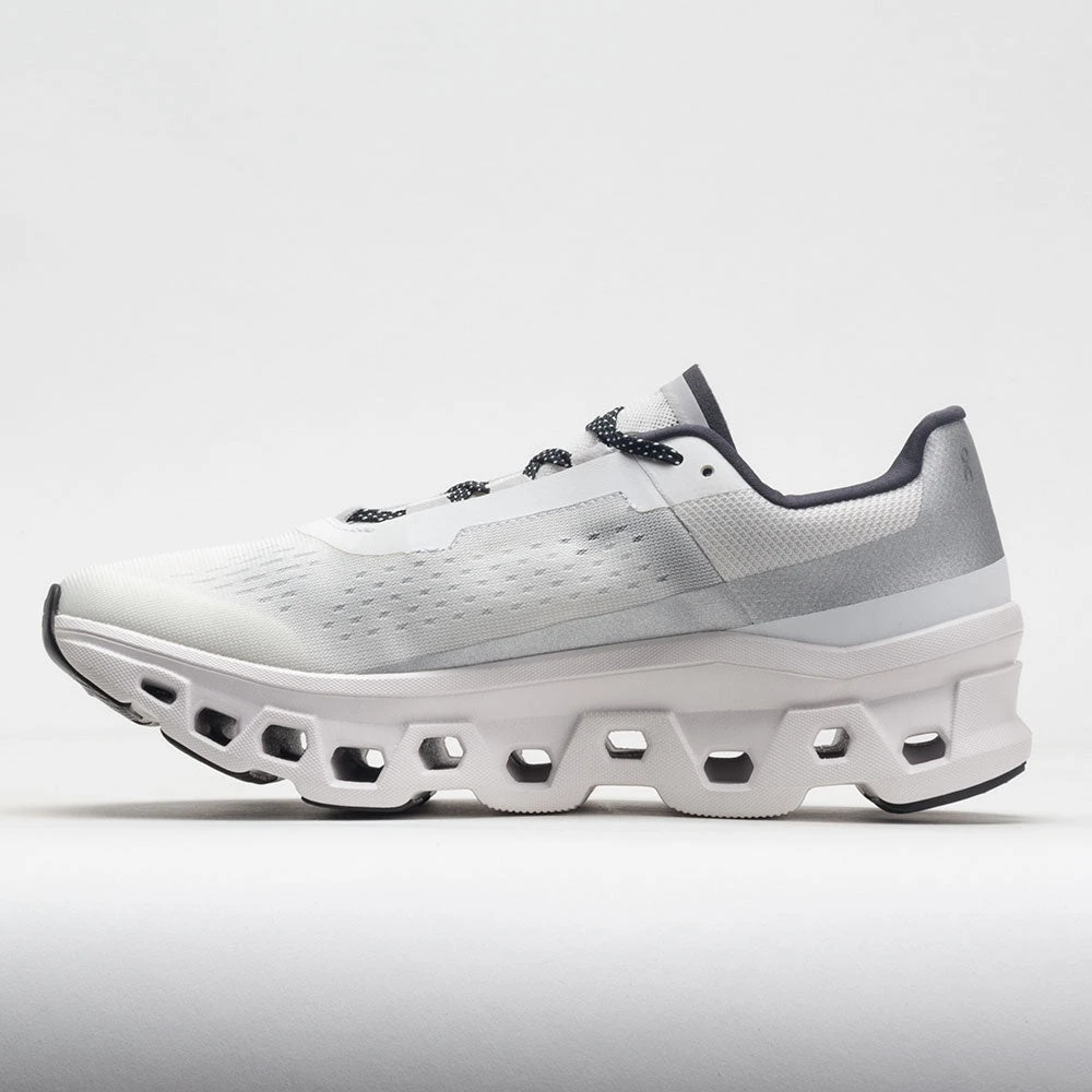 On Running On Cloudmonster Men's Undyed White/White 2 On Running On Cloudmonster Men's Undyed White/White - Image 2