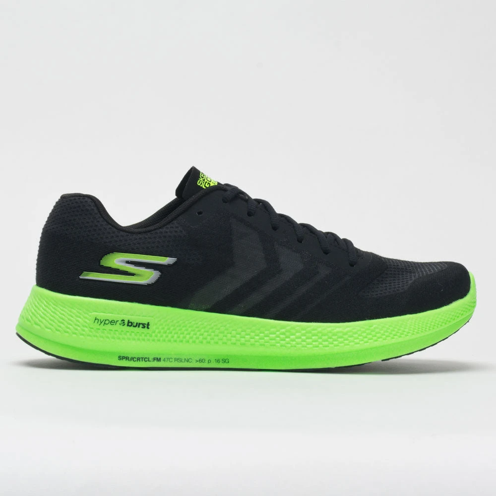 Skechers GOrun Razor+ Men's Black/Green 1 Skechers GOrun Razor+ Men's Black/Green