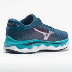 Mizuno Wave Sky 5 Waveknit Women's Legion Blue/Silver -Sneaker Store 046646 6
