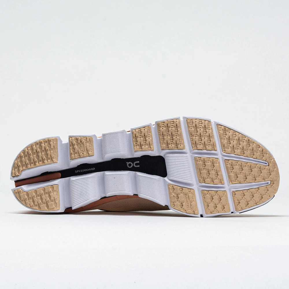 On Running On Cloudboom Women's Savannah/White 4 On Running On Cloudboom Women's Savannah/White - Image 4