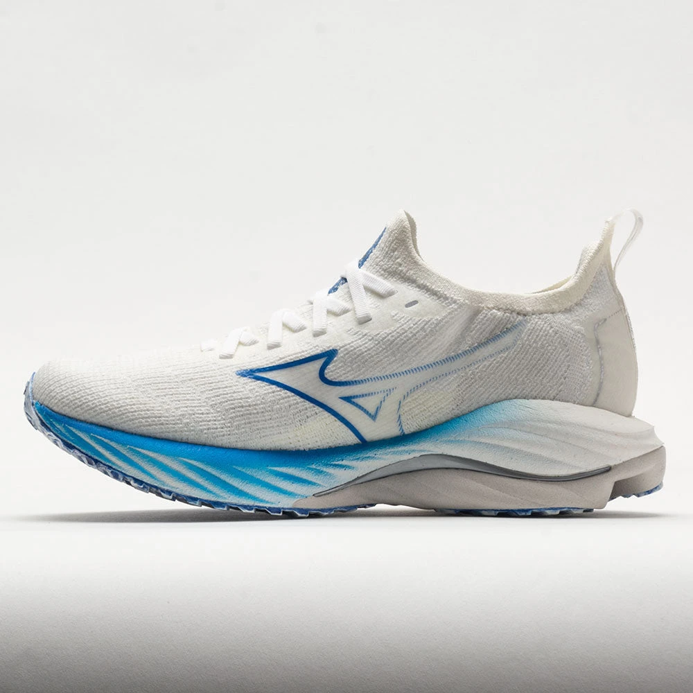 Mizuno Wave Neo Wind Women's Undyed White/Peace Blue 2 Mizuno Wave Neo Wind Women's Undyed White/Peace Blue - Image 2
