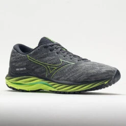 Mizuno Wave Rider 26 Mesh Men's Ultimate Grey/Neo Lime -Sneaker Store 048655 5