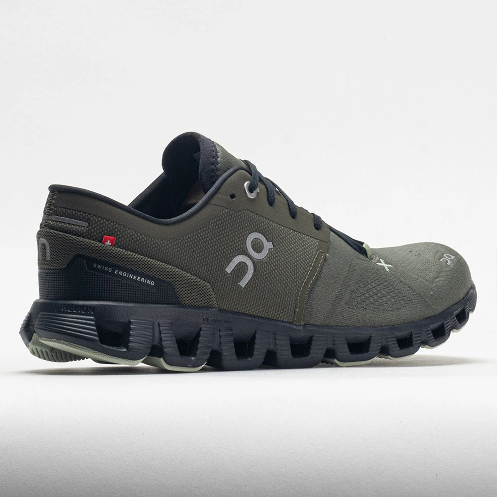 On Running On Cloud X 3 Men's Olive/Reseda 6 On Running On Cloud X 3 Men's Olive/Reseda - Image 6