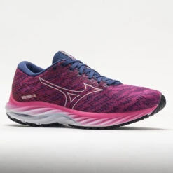Mizuno Wave Rider 26 Mesh Women's Festival Fuchsia/Halogen Blue -Sneaker Store 048808 5