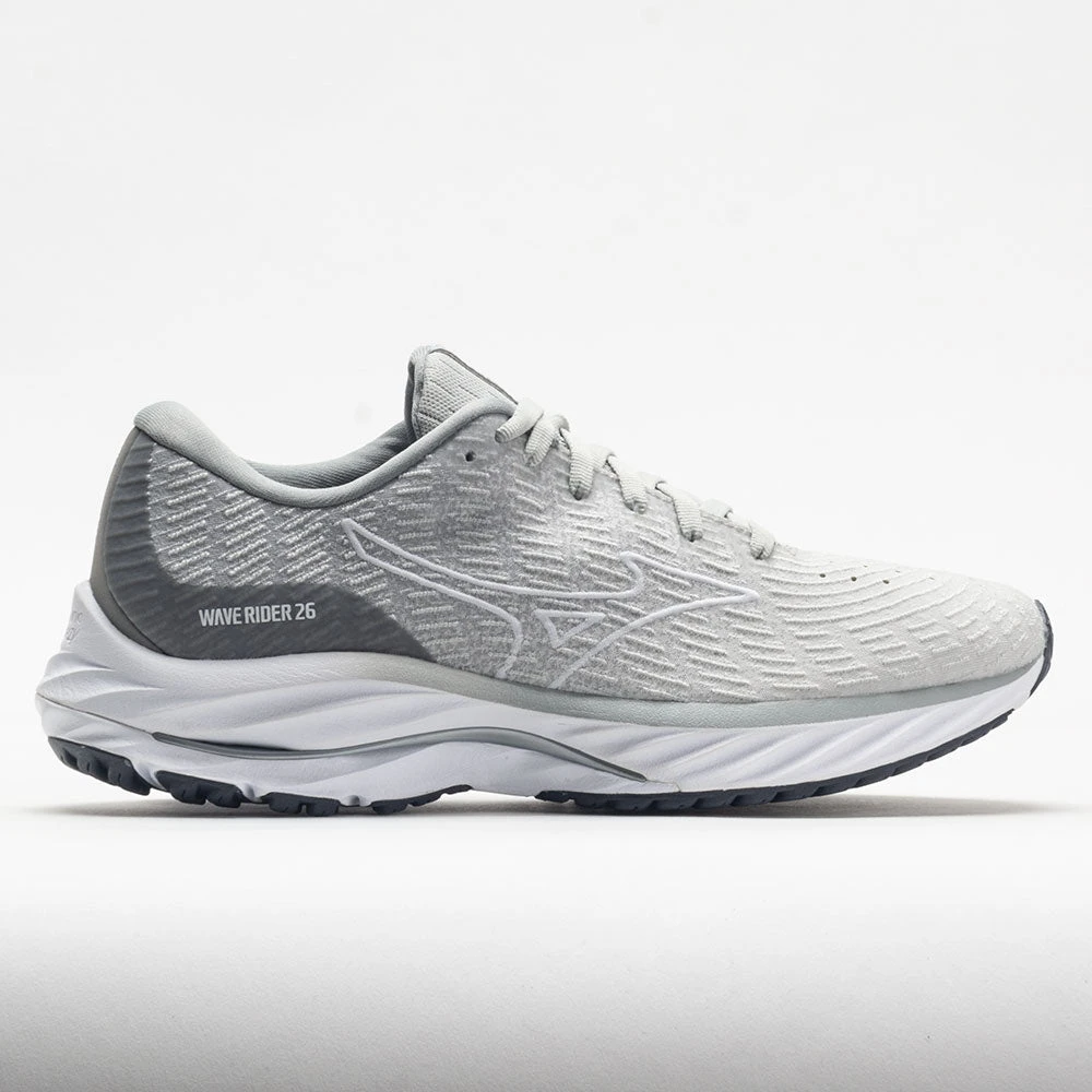 Mizuno Wave Rider 26 Women's Oyster Mushroom/White 1 Mizuno Wave Rider 26 Women's Oyster Mushroom/White