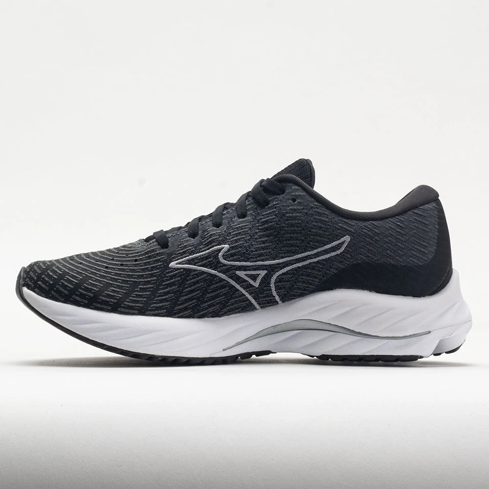 Mizuno Wave Rider 26 Women's Black/White 2 Mizuno Wave Rider 26 Women's Black/White - Image 2