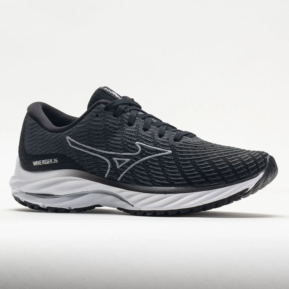 Mizuno Wave Rider 26 Women's Black/White 5 Mizuno Wave Rider 26 Women's Black/White - Image 5