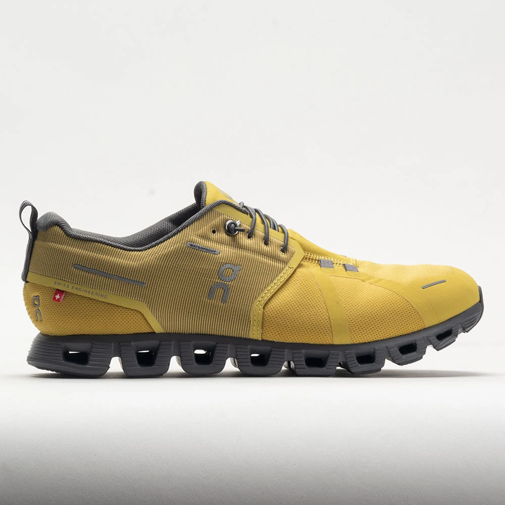 On Running On Cloud 5 Waterproof Men's Mustard/Rock 1 On Running On Cloud 5 Waterproof Men's Mustard/Rock