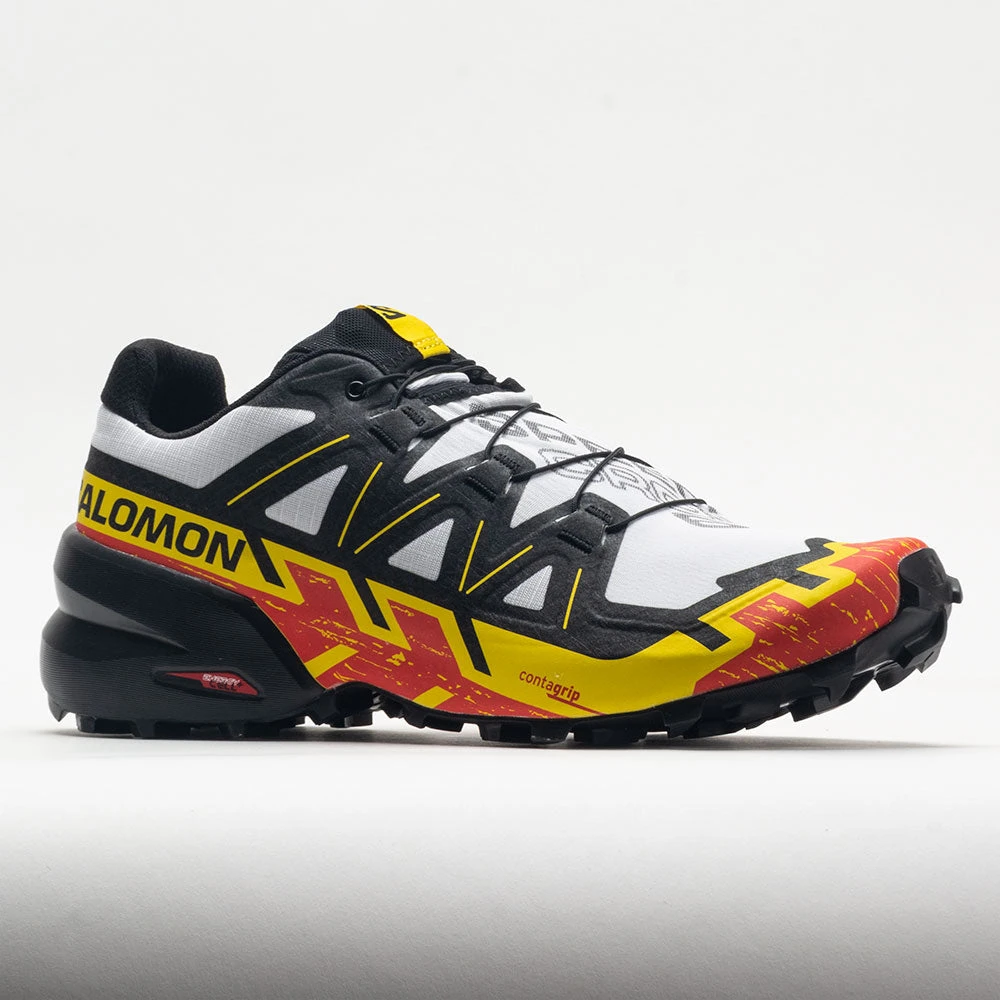 Salomon Speedcross 6 Men's White/Black/Empire Yellow 5 Salomon Speedcross 6 Men's White/Black/Empire Yellow - Image 5