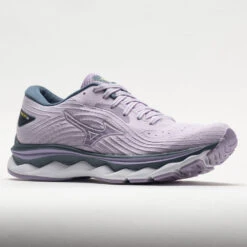 Mizuno Wave Sky 6 Women's Pastel Lilac/White -Sneaker Store 049691 5