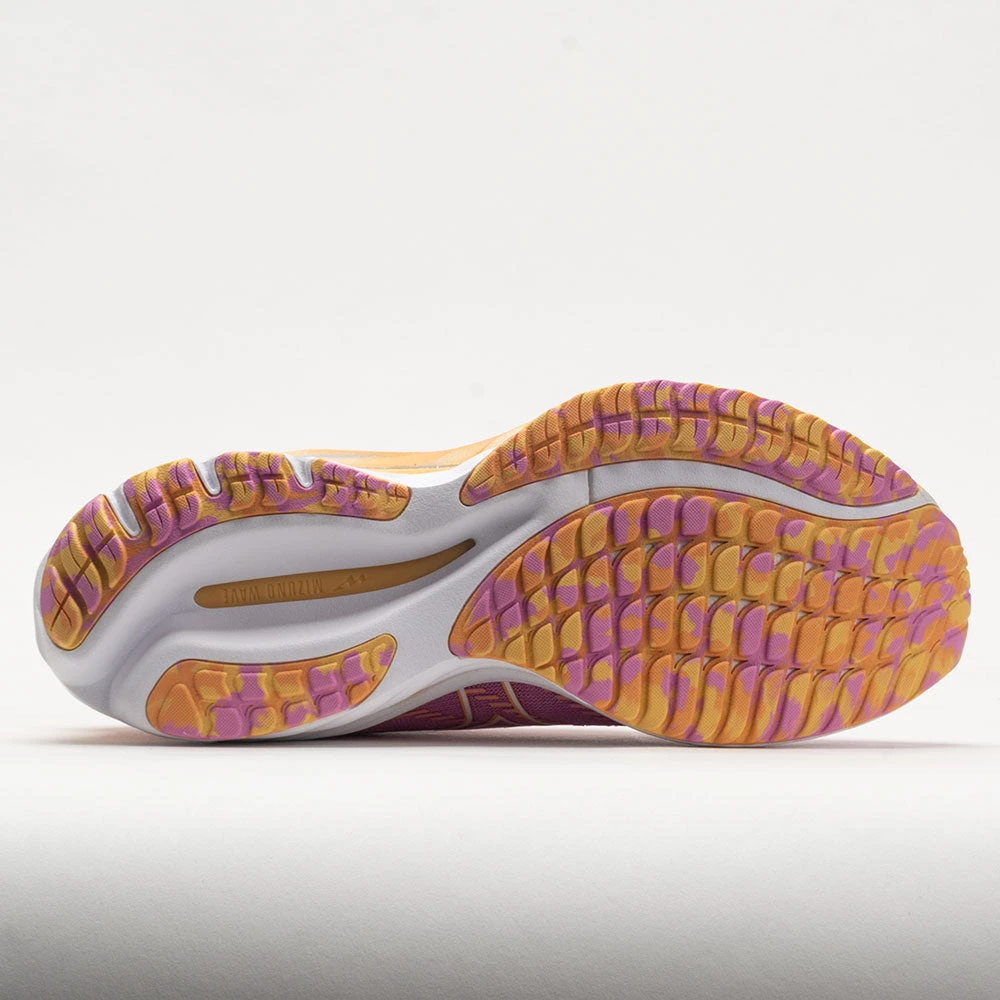 Mizuno Wave Rider 26 Roxy Women's Cyclamen/White 4 Mizuno Wave Rider 26 Roxy Women's Cyclamen/White - Image 4