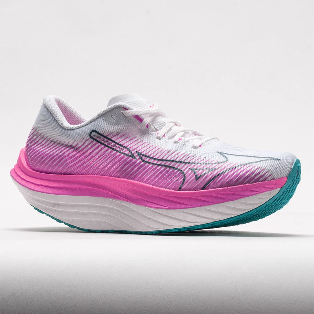 Mizuno Wave Rebellion Pro Women's White/Silver 5 Mizuno Wave Rebellion Pro Women's White/Silver - Image 5