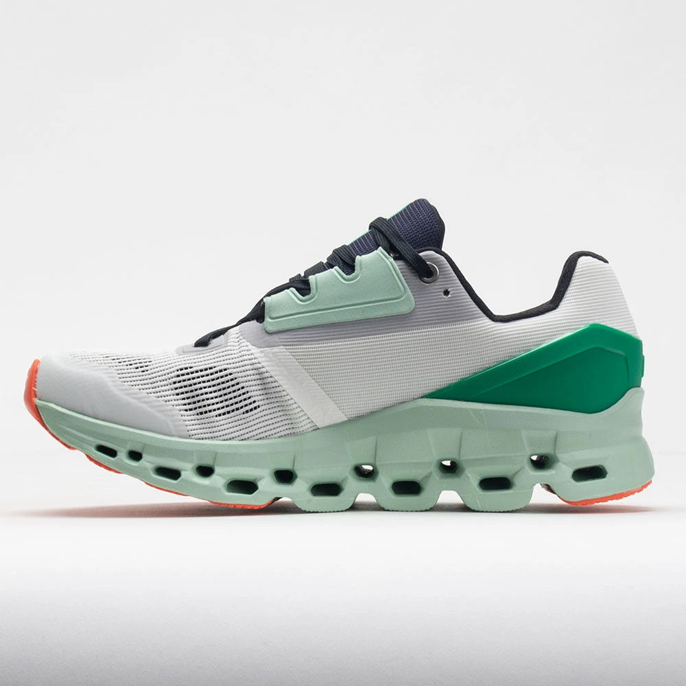 On Running On Cloudstratus Women's Undyed White/Creek 2 On Running On Cloudstratus Women's Undyed White/Creek - Image 2