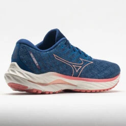 Mizuno Wave Inspire 19 Women's Blue Quartz/Peach Bud -Sneaker Store 049747 6