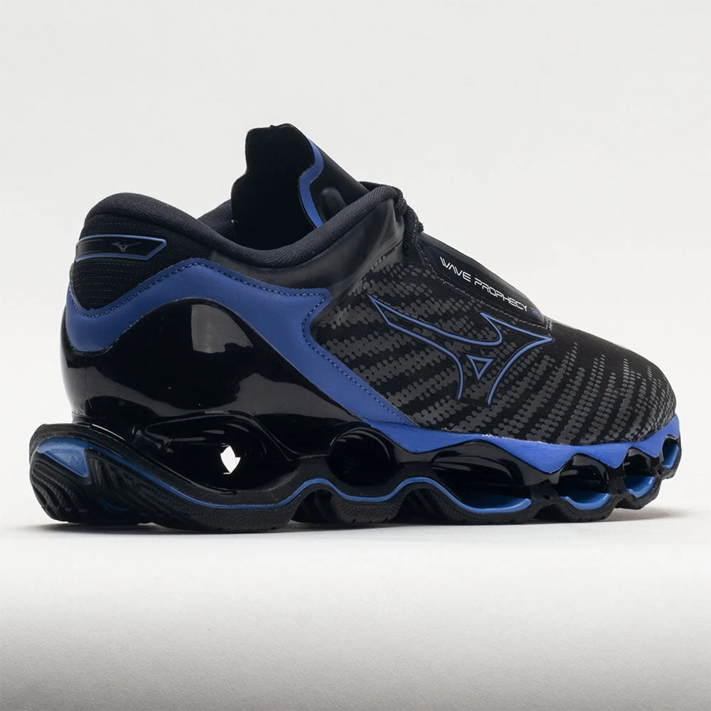 Mizuno Wave Prophecy 12 Men's Black Oyster/Blue Ashes 6 Mizuno Wave Prophecy 12 Men's Black Oyster/Blue Ashes - Image 6