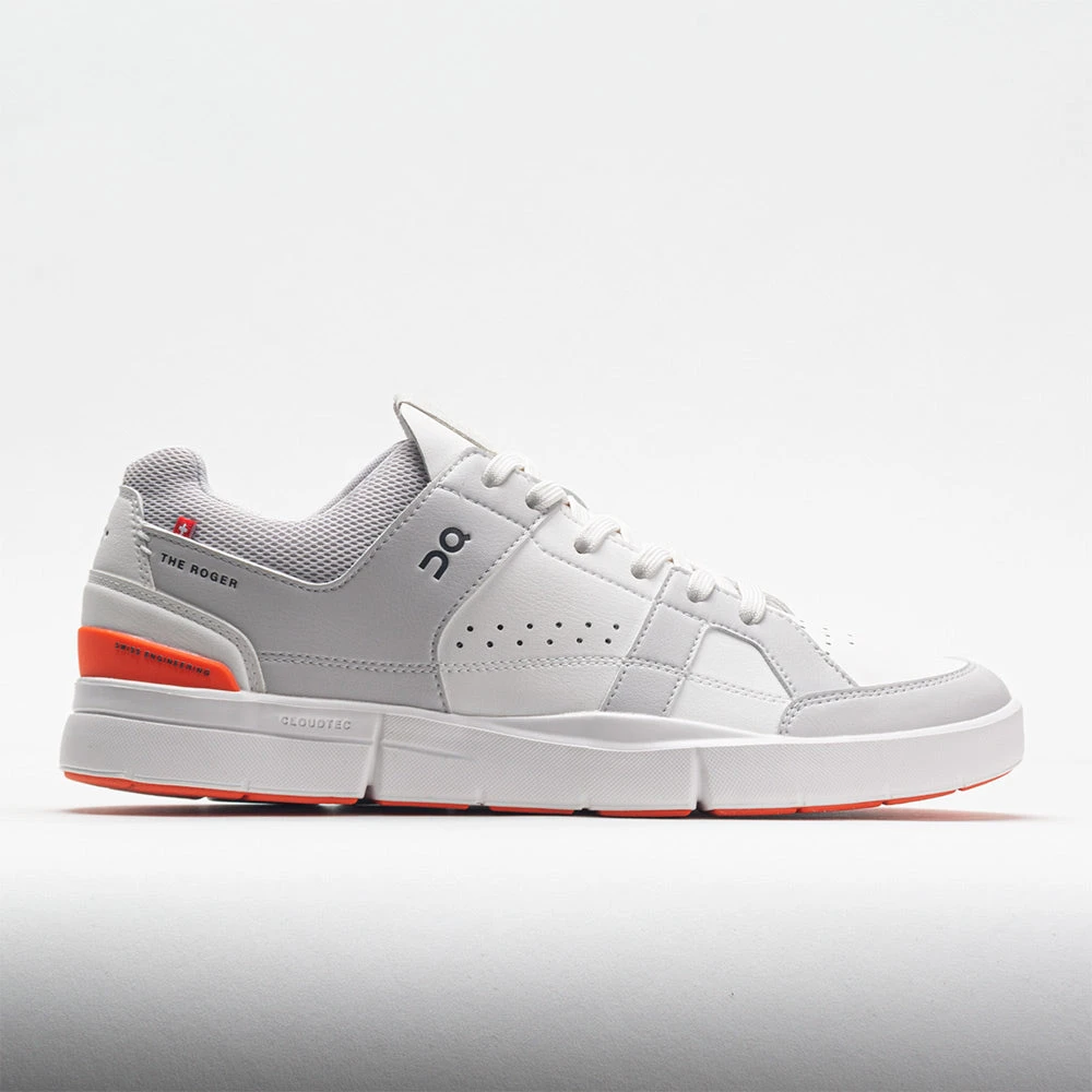 On Running On The Roger Clubhouse Men's Frost/Flame 1 On Running On The Roger Clubhouse Men's Frost/Flame