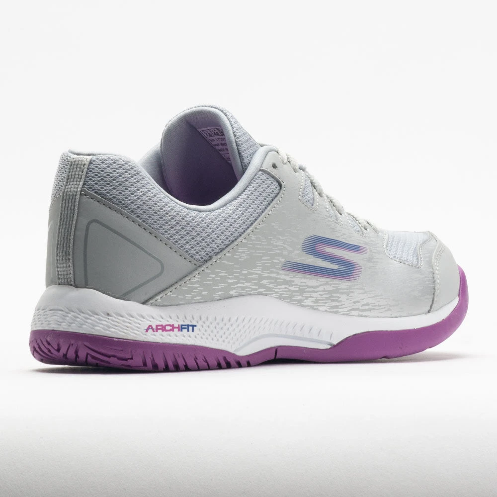 Skechers Viper Court Women's Grey/Purple 6 Skechers Viper Court Women's Grey/Purple - Image 6