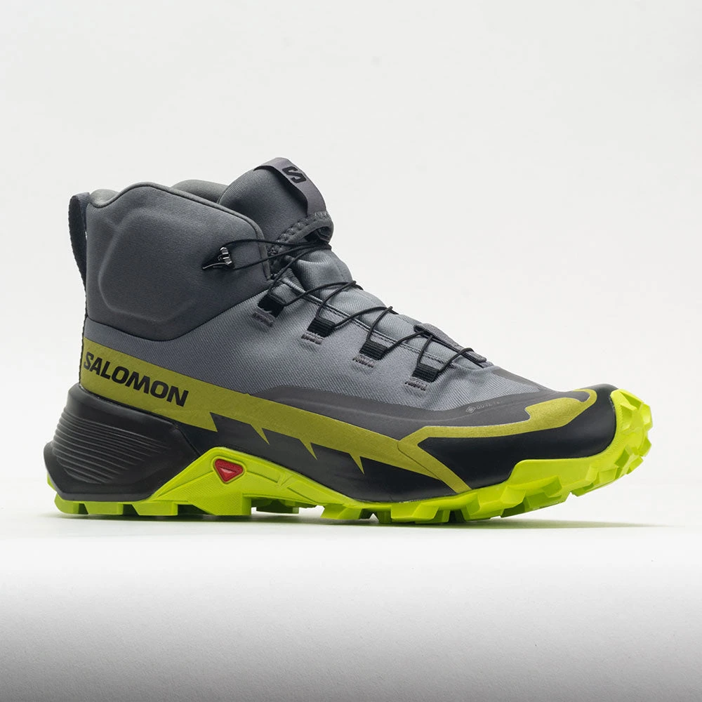 Salomon Cross Hike 2 Mid GTX Men's Quiet Shade/Acid Lime 5 Salomon Cross Hike 2 Mid GTX Men's Quiet Shade/Acid Lime - Image 5